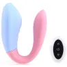 Generique Double stimulateur Well Up Bleu-Rose